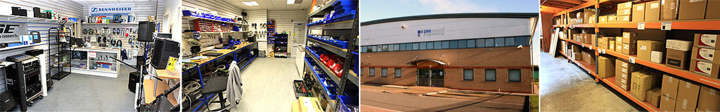 Our Showroom, workshop and warehouse